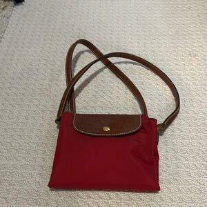 LONGCHAMP- Le Pliage tote- RED
